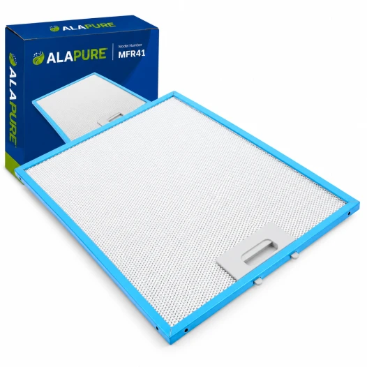Alapure Metaalfilter geschikt voor Viva 422872 / 00422872 380x283x8mm