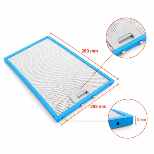 Elica Metaalfilter ACC0000292 380x283x9mm