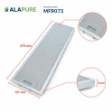 Alapure Metaalfilter geschikt voor Electrolux 50287157007 470x137mm