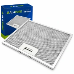 Alapure Metaalfilter geschikt voor Whirlpool 481248058332 275x217x8mm