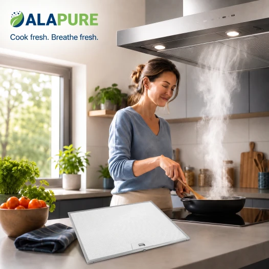 Alapure Metaalfilter geschikt voor Electrolux 50287544006 403x300x8mm