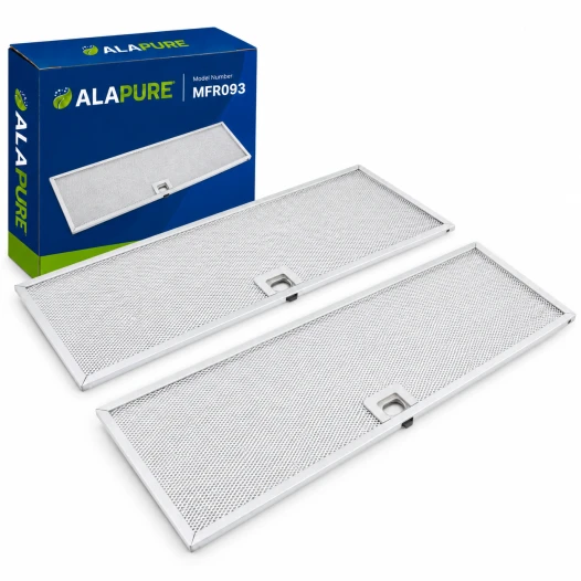 Alapure Metaalfilter geschikt voor Zanker 50286533000 160x424mm (2st.)