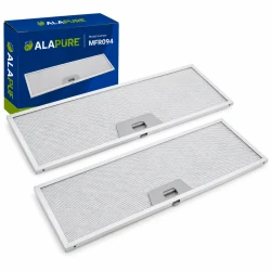 Alapure Metaalfilter geschikt voor AEG 50286534008 137x410mm (2St.)