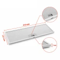 Smeg Metaalfilter 693410765 137x410mm(2St.)