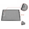 Hotpoint-Ariston Metaalfilter 481248048083 215x268x8mm