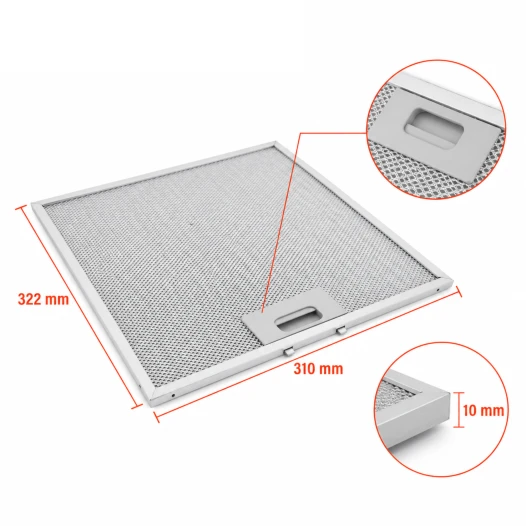 Gorenje Metaalfilter 184756 322x300x10mm