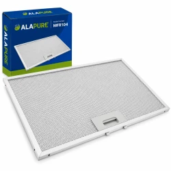 Alapure Metaalfilter geschikt voor AEG 80877780 300x430x10mm