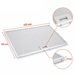 Electrolux Metaalfilter 80877780 300x430x10mm 
