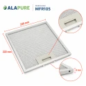 Alapure Metaalfilter geschikt voor Gorenje 187926 249x222