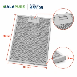 Alapure Metaalfilter geschikt voor Elica 380x290mm GF03RB