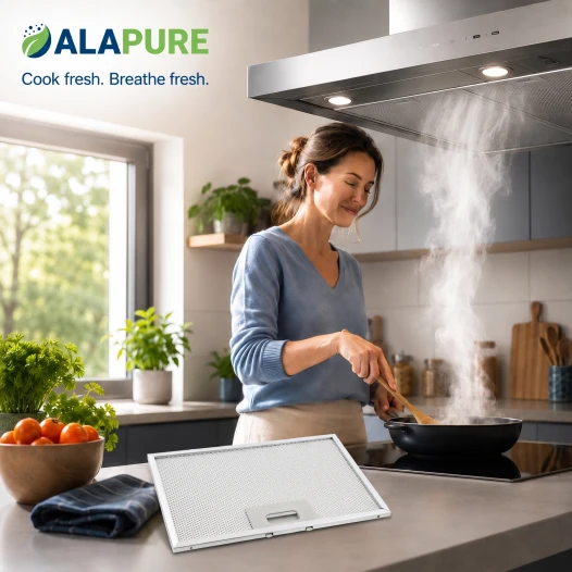 Alapure Metaalfilter geschikt voor Best 80877228 182x284mm