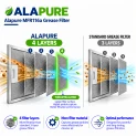 Alapure Metaalfilter geschikt voor Mepamsa 133.0377.820 254x124mm