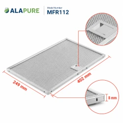 Alapure Metaalfilter geschikt voor Novy 7530020 249x402mm