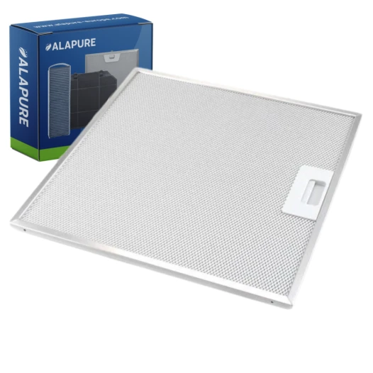 Alapure Metaalfilter geschikt voor Whirlpool 482000099468 / 350x350mm