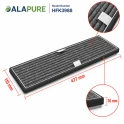 Alapure HFK3988 Compatible met Miele Koolstoffilter DKF18-P