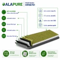 Alapure HFK8701 Geschikt voor Junker CleanAir Plus 11041790 / DWZ0AK0A0 Koolstoffilter