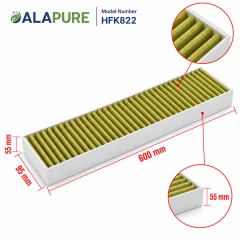 Alapure CleanAir filter geschikt voor Bosch HEZ381700 / 17000822