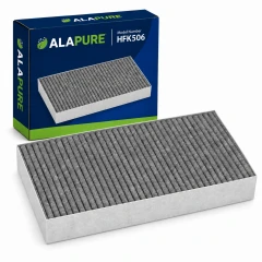 Alapure CleanAir Koolstoffilter geschikt voor Siemens 11018621 / AA210110 / LZ46810 / 11034172 / 11010506