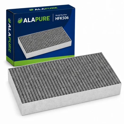 Alapure HFK506 CleanAir Active-Koolfilter geschikt voor 11018621 / AA210110 / 11010506