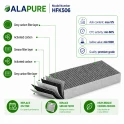 Alapure HFK506 CleanAir Active-Koolfilter geschikt voor 11018621 / AA210110 / 11010506