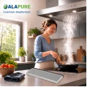 Alapure CleanAir Koolstoffilter geschikt voor Bosch 20004001 / 11025806