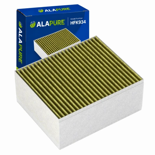 Alapure HFK934 CleanAir Plus Koolstoffilter geschikt voor 11033934 / 17004083 / 17004042 / DZZ1XX1B6 / LZ31XXB16