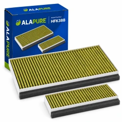 Alapure CleanAir Plus Koolstoffilter geschikt voor Bosch 17005388 / DWZ1AF1B6 (set)