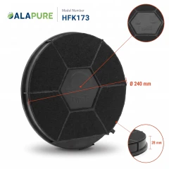 Alapure Koolstoffilter geschikt voor Gorenje 646779 / AH024