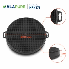 Alapure Koolstoffilter geschikt voor Whirlpool Type B210 / FAC539 / CHF210/1