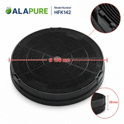 Alapure HFK142 Koolstoffilter geschikt voor MCEF02 / E3CFF62 / 9029800464 / 9178015221 / EFF62