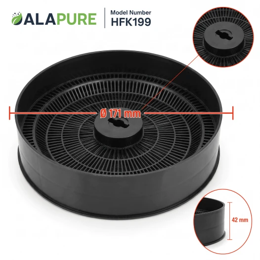 Alapure Koolstoffilter geschikt voor Gaggenau 00602799 / 602799