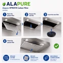 Alapure HFK818 koolstoffilter geschikt voor Exquisit Koolstoffilter 1010035 / C04