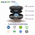 Alapure HFK818 koolstoffilter geschikt voor Exquisit Koolstoffilter 1010035 / C04