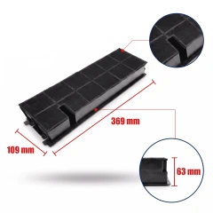 AEG Koolstoffilter MCFE18ST / 9029801199 / 4055356002 / Type 60 / KF60 / 902979621 / MCFE18