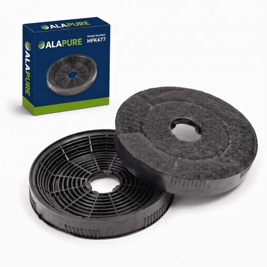 Alapure Koolstoffilter geschikt voor Beko KF971100007 / KF9189204771 (2 St.)