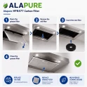 Alapure Koolstoffilter geschikt voor Beko KF971100007 / KF9189204771 (2 St.)