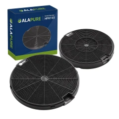 Alapure Koolstoffilter geschikt voor Beko 9197059543 (2-pack)