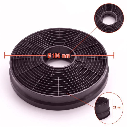 Refsta Koolstoffilter K43 (2St.)