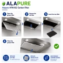 Alapure Koolstoffilter geschikt voor Constructa 11026771 / 00705432 / 705432