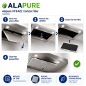 Alapure Koolstoffilter geschikt voor Constructa 00465577 / CZ5155X0