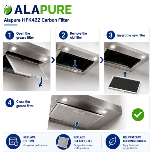 Alapure Koolstoffilter geschikt voor Constructa 00465577 / CZ5155X0