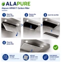 Alapure Koolstoffilter geschikt voor Balay 00296178 / 296178 / DHZ3406