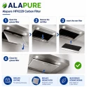 Alapure Koolstoffilter geschikt voor Constructa 00434229