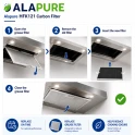 Alapure Koolstoffilter geschikt voor Siemens 00351210 / 351210 / LZ51600