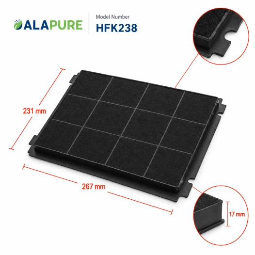 Alapure HFK238 Koolstoffilter geschikt voor AFFCA238