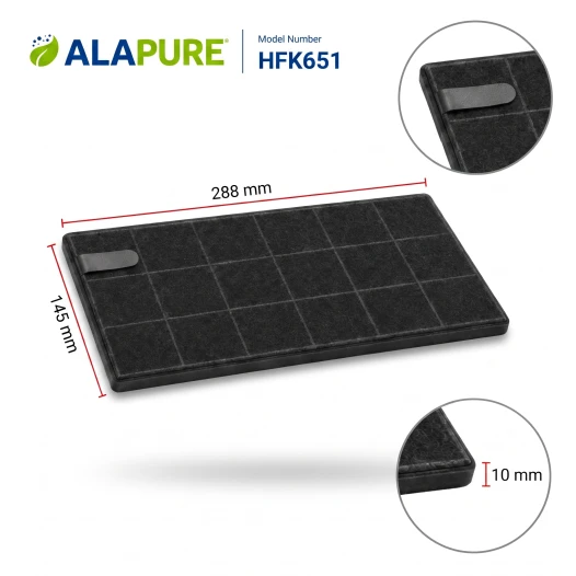 Alapure Koolstoffilter geschikt voor AEG 4055304036