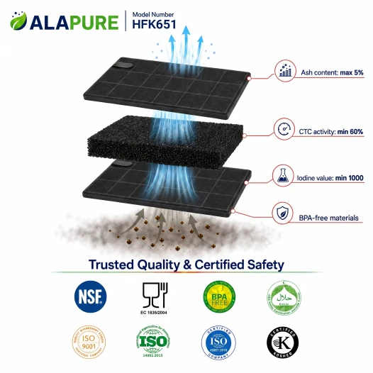 Alapure Koolstoffilter geschikt voor AEG 4055304036