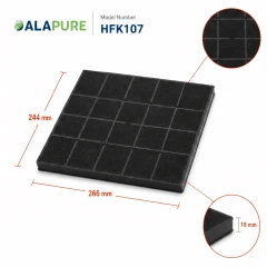 Alapure Koolstoffilter geschikt voor AEG MCFB58ST / 9029865848 / MCFB58