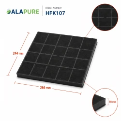 Alapure Koolstoffilter geschikt voor Zanussi MCFB58ST / 9029865848 / MCFB58