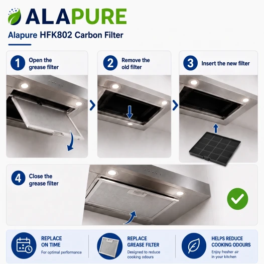 Alapure Koolstoffilter geschikt voor Electrolux 9029793693